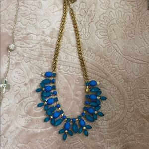 Blue necklace